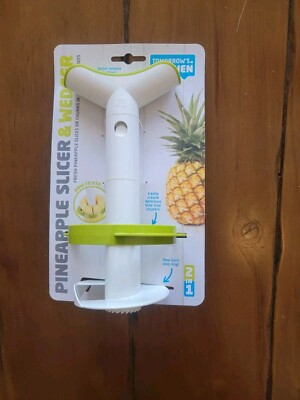 Tomorrow's Kitchen Pineapple Corer, Slicer and Wedger for Small, Medium and Larg