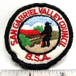 Vintage San Gabriel Valley Council Patch Pasadena California Boy Scouts BSA