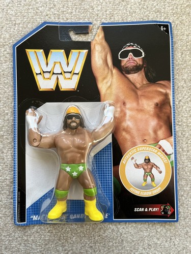 WWE MATTEL RETRO SERIES 9 THE MACHO MAN RANDY SAVA...