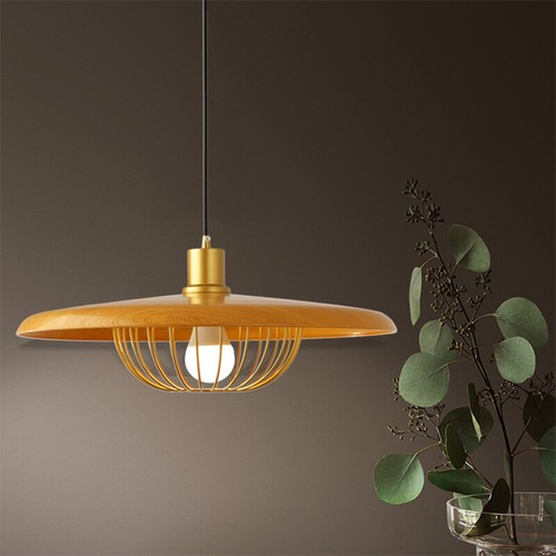 Vintage Kitchen Pendant Lighting Metal Cage Traditional Ceiling Light Fixture - Picture 2 of 7
