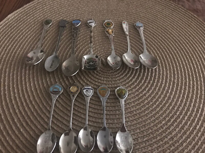 Lot of 12 Minnesota Souvenir Spoons