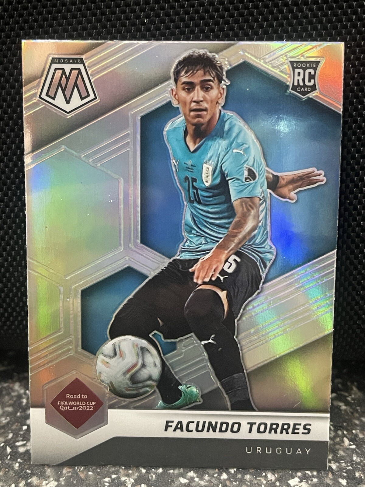 Facundo Torres 2021-22 Panini Mosaic Road to FIFA World Cup #118 Silver Prizm