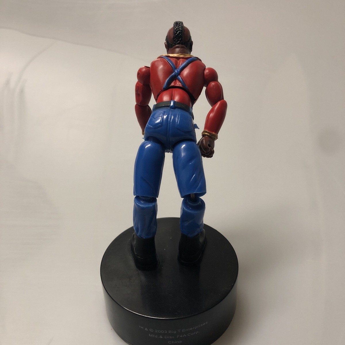 MR T. 3-D Animator Action Push PUPPET Collectible Figure B.A. 