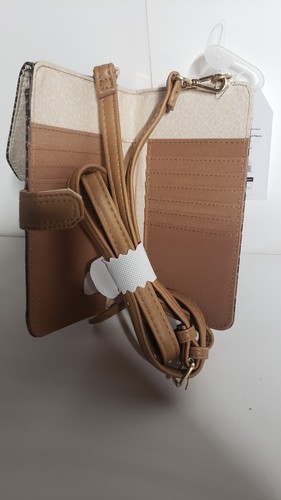 New Time and Tru Women's Phone Case Brown Fancy Design Wallet - New - Picture 4 of 4