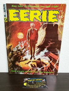 1960s-Eerie-Horror-Comic-9-Warren-Magazine-1967-Nice-Condition-Clean-60s