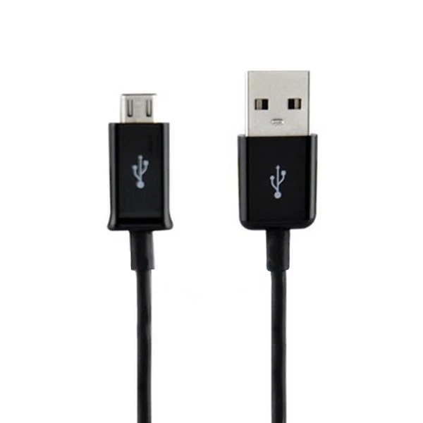 USB DATI MICRO USB CAVO RICARICA 1mt nero PER SAMSUNG GALAXY PC nj - Immagine 2 di 4