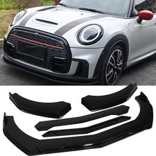 Front Bumper Lip Splitter Sport Spoiler Wide Body Kit Gloss For MINI COOPER