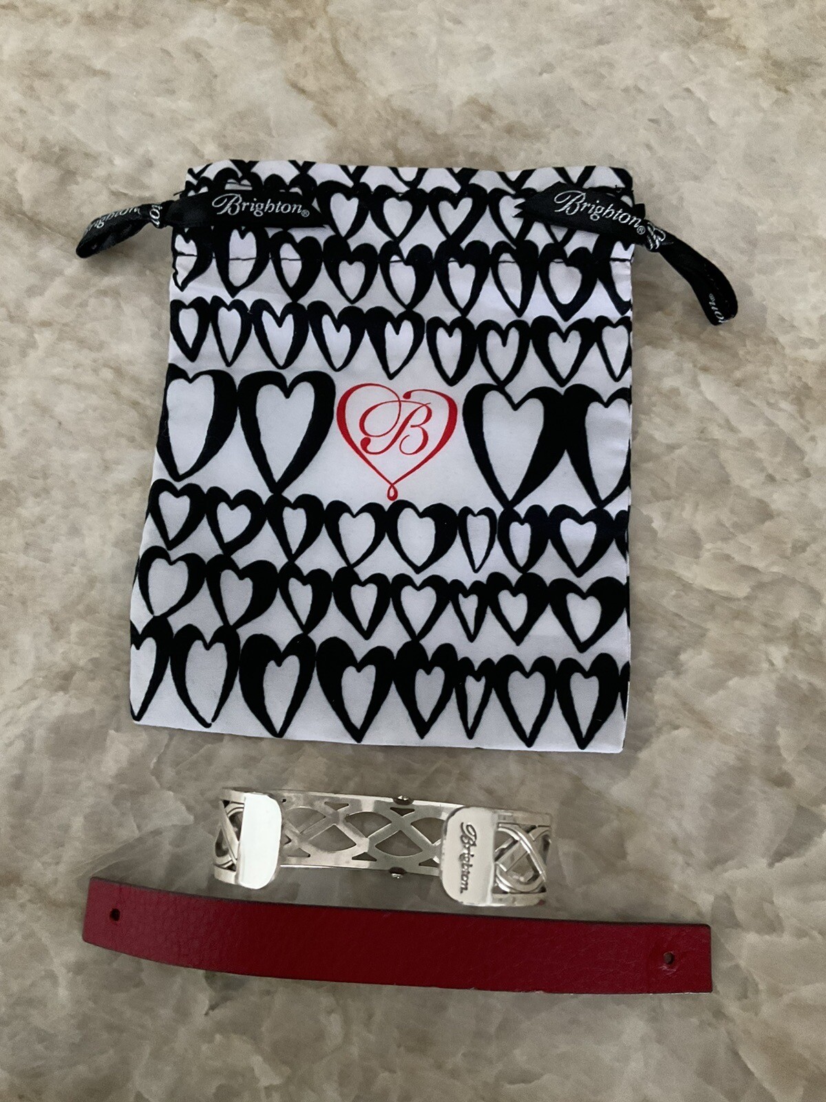 Brighton Silver Interchangeable Cuff Bangle Brace… - image 3