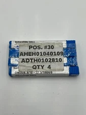 Pack of 4 MAPAL AHEH01040109, ADTH0102810 Solid Carbide Burnishing Drill Bits