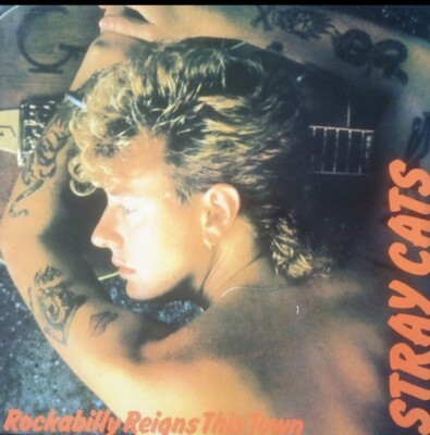 Stray Cats   Rockabilly Reigns This Town 12'' VINYL LP] VG++ Top! Rare!