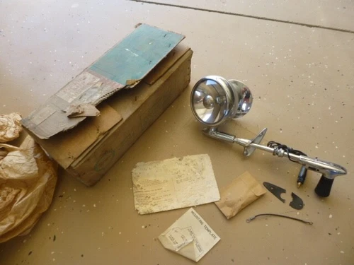 986626 NOS GM LH Spotlight / Mirror 1953 1954 Chevrolet Passenger