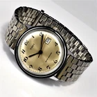 Vintage 1976 Timex Marlin Calendar Waterproof Men Watch Serviced Keeps Time