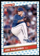 2020 Donruss Baby Shark #244 Joe Palumbo RC Rookie Card Texas Rangers 🔥⚾🔥