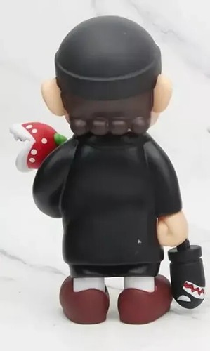Modellino giocattolo action figure Super Mario as Leon in PVC da 8,7''/22 cm - Foto 5 di 14