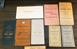 Marsellus-Casket-Co-Early-Catalog-Supplement-Prices-Funeral-Advertising-Coffin
