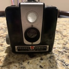 Vintage Kodak Brownie Hawkeye Flash Model Camera - Untested