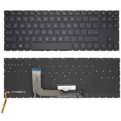 US RGB Colorful Backlit Keyboard for HP Omen 16-B 16-B0008CA Laptop