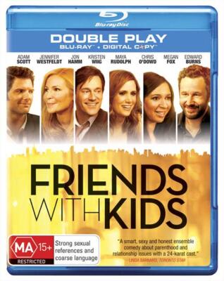 Friends with Kids | Blu-ray + Digital Copy (Blu-ray, 2011) Adam Scott, Jon Hamm