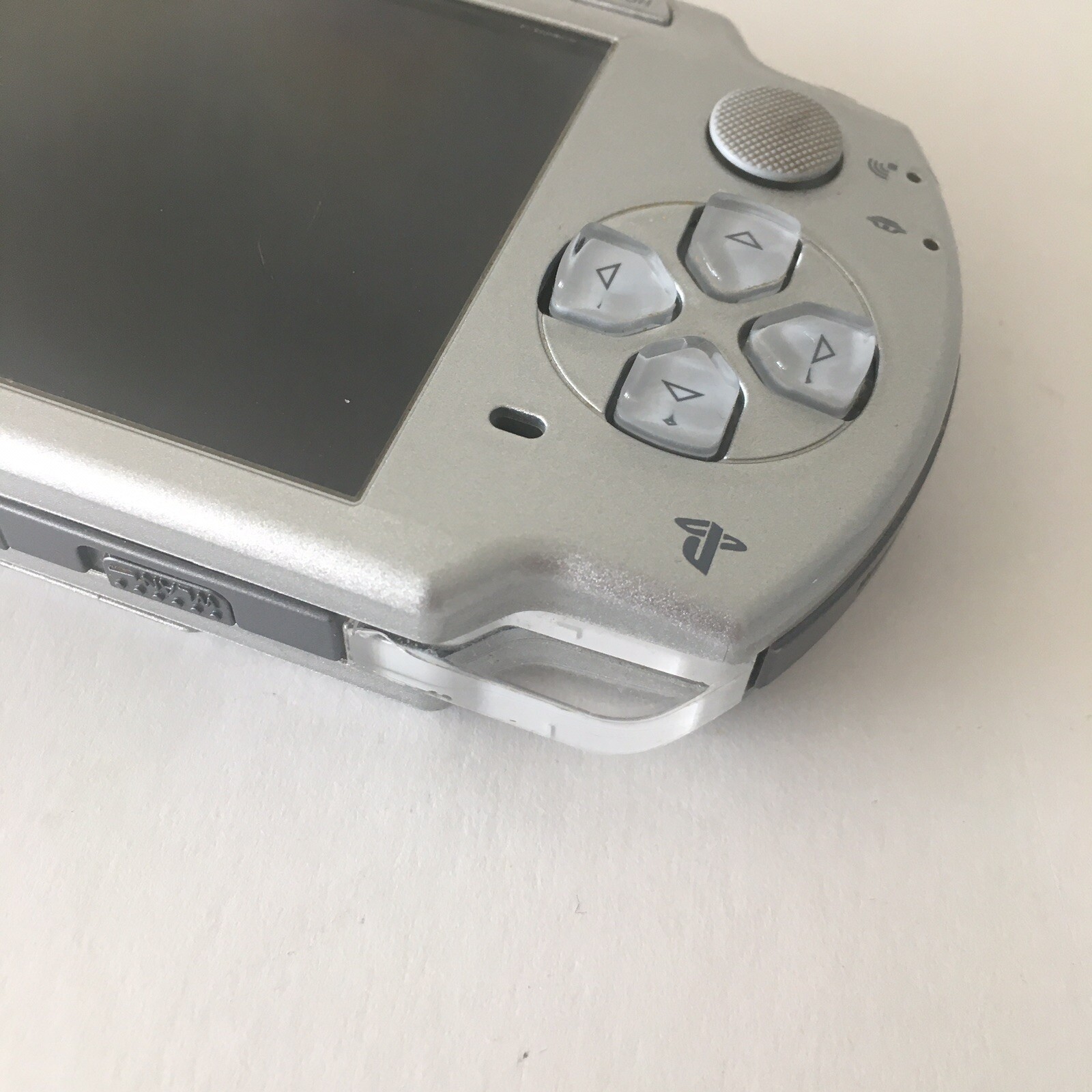 Sony PSP 2001 Silver Handheld System Console Pls Read Description