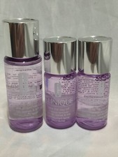 Lot of 3 Clinique Take the Day Off Makeup Remover For Lashes  Lips 50ml  60ml