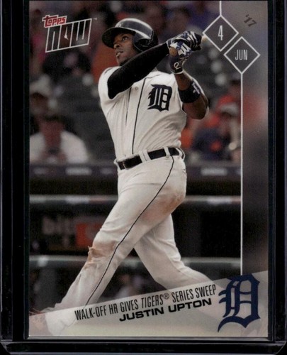 2017 Topps Now 219 Justin Upton
