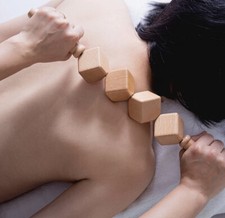 Wooden Therapy Massage Roller Tool, Lymphatic Drainage Tool, Massager