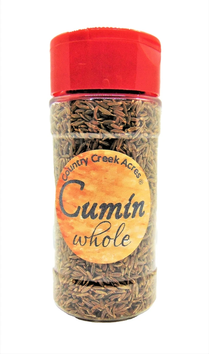 2 Ounce Whole Cumin Seed Seasoning in A Convenient Medium Spice Bottle  Shake | eBay