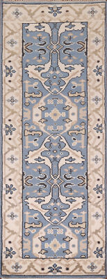 Traditional New Oushak Indian 8 ft. Runner Rug Hallway Carpet'' 3x8