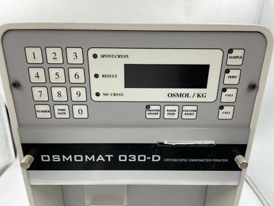 Gonotec Osmomat 030-D Cryoscopic Osmometer Printer | eBay