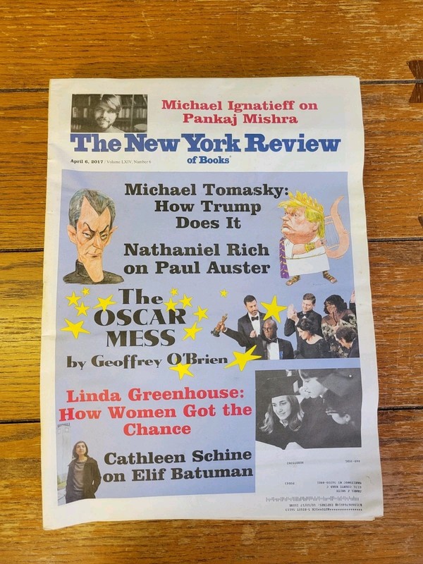 (12x) The New York Review of Books - 2017 Used Large Magazine Lot Media Critique