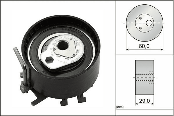 Spannrolle Zahnriemen FüR Nissan Renault Dacia Kubistar Kasten Clio II III-image