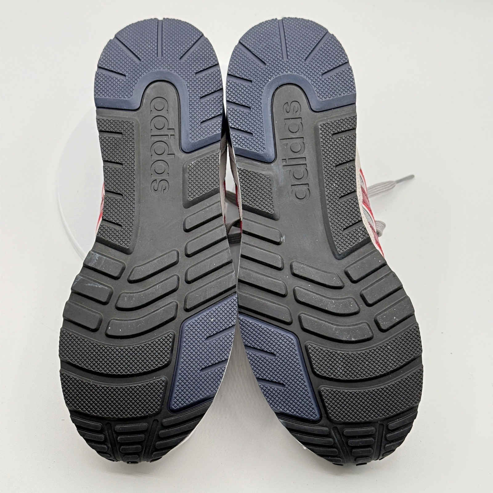 adidas Run 80s Men's Sneakers  Size 9 Gray Burgundy Athletic Shoes ID1882 thumbnail 6