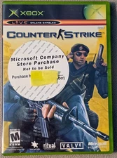 Xbox Counter-Strike Video Game (Company Store Edition) with manual