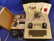 Apple II in Original-Tasche mit viel Zubehör - Rechner alt - Samlg. Münster 1943