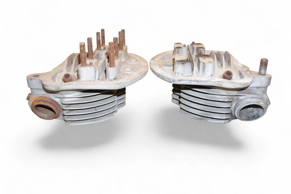 Harley EL FLH Panhead Knucklehead Hydra Glide Duo Cabezales OEM *TZ42 Foto 4 de 4