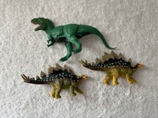 Safari Dinosaur Tyrannosaurus Rex T Rex And 2 Stegosaurus
