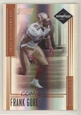 2006 Leaf Limited Bronze Spotlight 23/50 Frank Gore #3 0c37