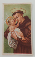 SANTINO S. ANTONIO DI PADOVA | Con Preghiera sul retro | Holy Card