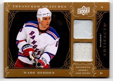 2009-10 Artifacts Treasured Swatches Jersey-Patch Wade Redden Patch Jersey 23/35