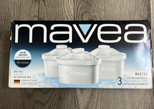 Mavea Maxtra Water Filter Cartridges Replacement Filters Pack of 3 SEALED
