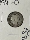 1897 o barber dime Tough Date G+ Details