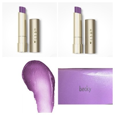 2 LOT STILA Color Balm  BECKY   Lipstick  0.10oz X 2 NIB