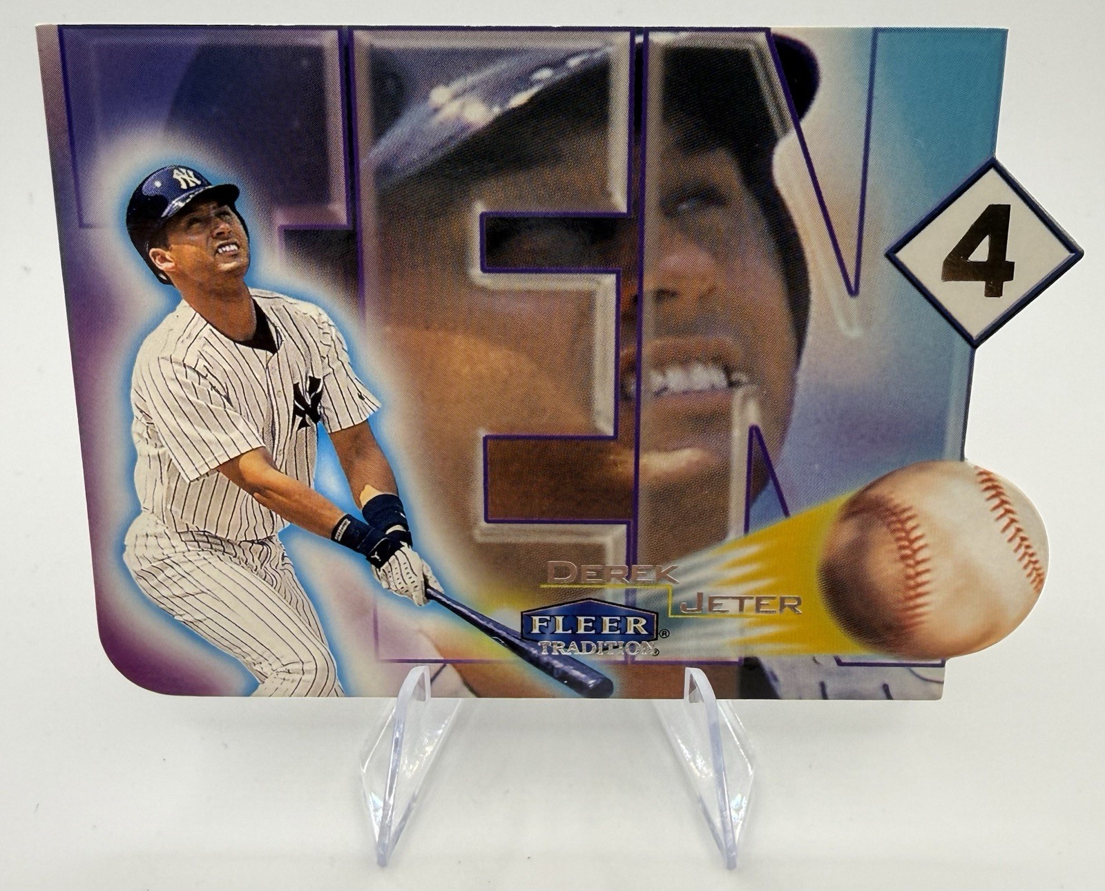 2000 Fleer Tradition - Ten-4 Derek Jeter #7 TF