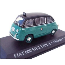 Fiat 600 Multipla Taxi Milano 1958 1:43 Ixo Altaya Diecast