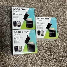 Accu-Chek Test Strips 3 Boxes 50ct 150ct total Exp: 1 2026/11 2 2027/04