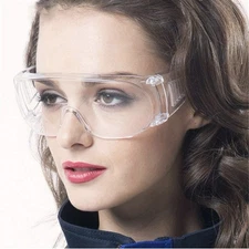 CONDOR 2pcs Unisex Clear Safety Eyewear 4VCL8A One Size Brand New Size S-M