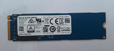 KIOXIA 256GB PCIe NVMe M.2 2280 SSD KBG40ZNV256G 