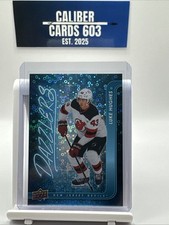 2024-25 UD Series 2 Dazzlers Blue DZ-87 Luke Hughes, New Jersey Devils