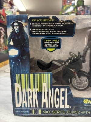 2002 Art Asylum Dark Angel Max Series X5-452 With Motorcycle New
