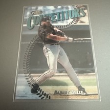 1997 Topps Finest - Uncommon - Silver Albert Belle #319 Refractor